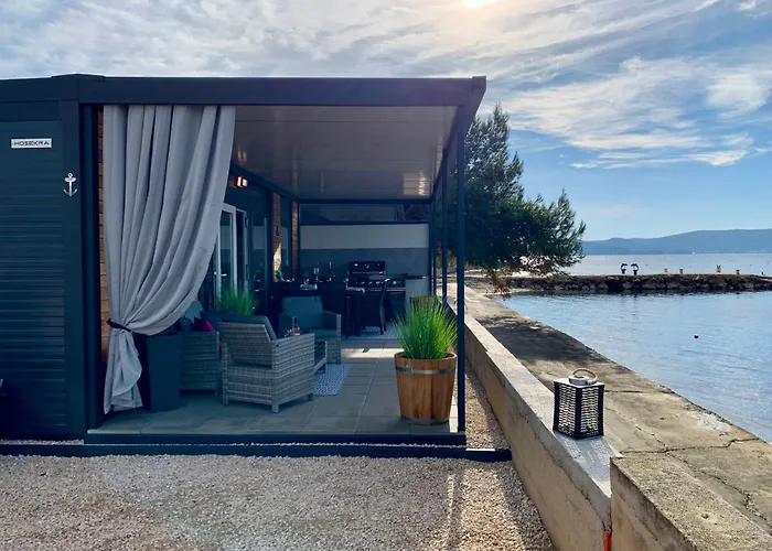 Casa de Férias Mobilhome-kroatien 2 Premium Mobilheime - Direkt Am Sveti Petar (Zadar)